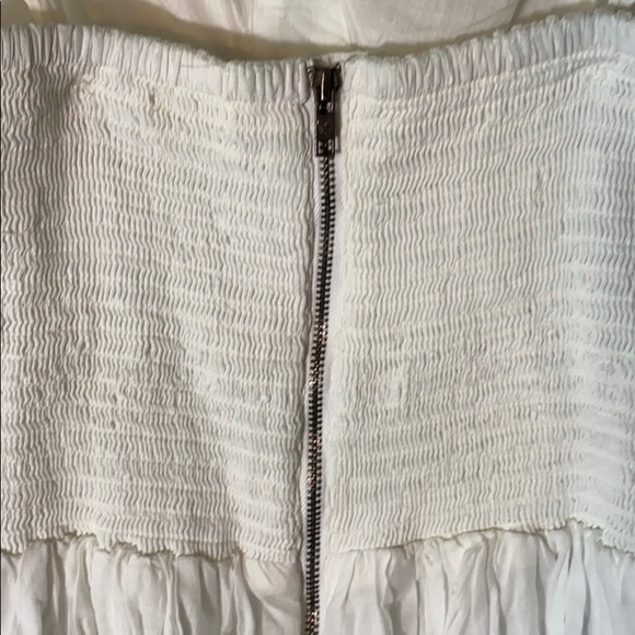 American Eagle sundress white and ombré turquoise - Picture 4 of 13